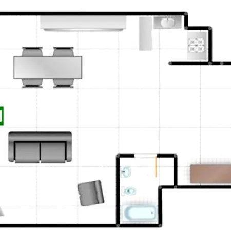 Lägenhet In With Sea View Terrace